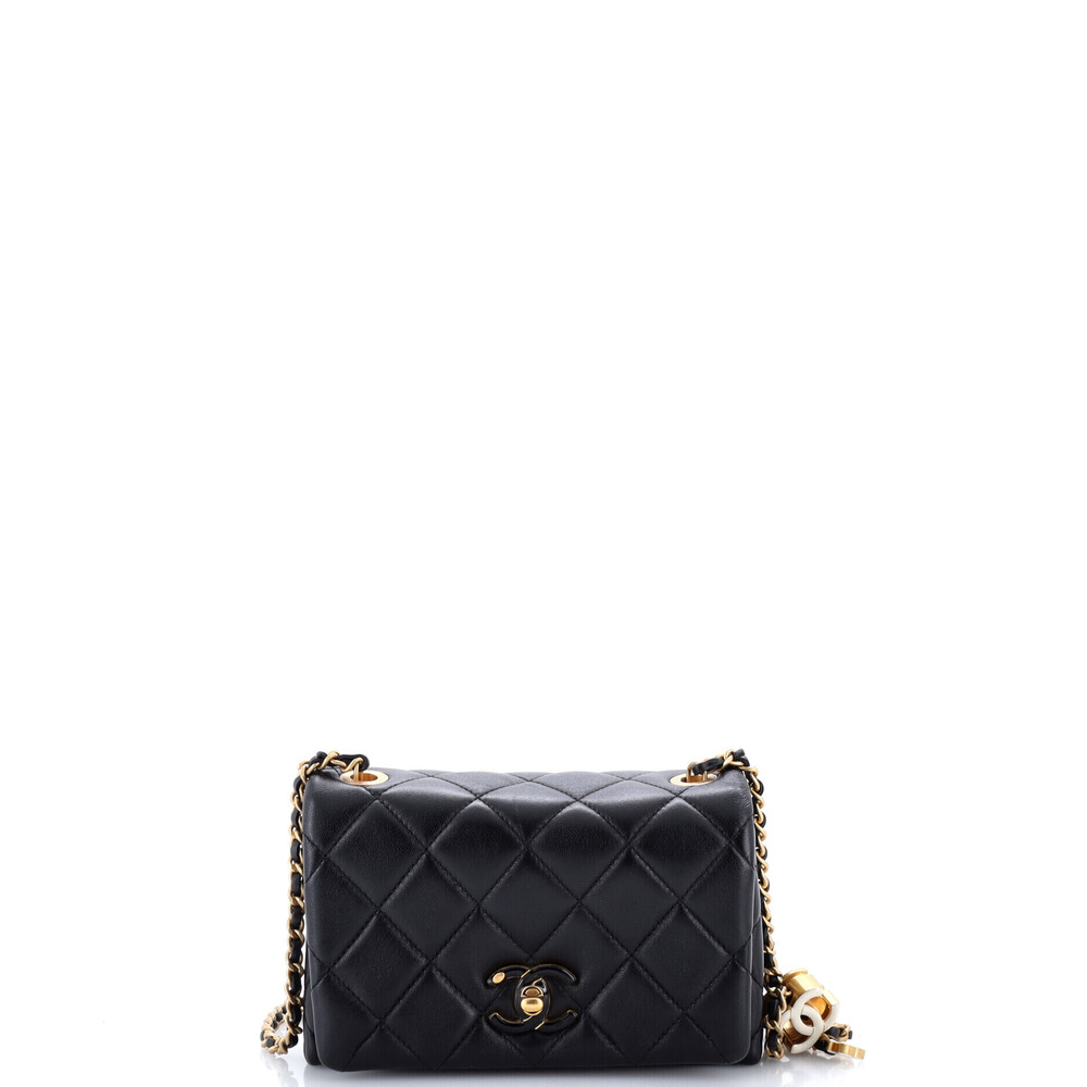 Chanel Mini Enamel Multi CC Chain Flap Bag